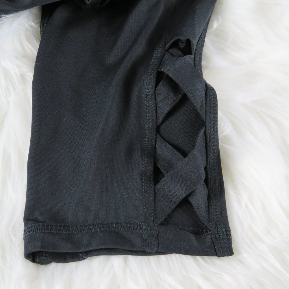NWT - Women's Black Active Wear Leggings - Picture 5 of 5